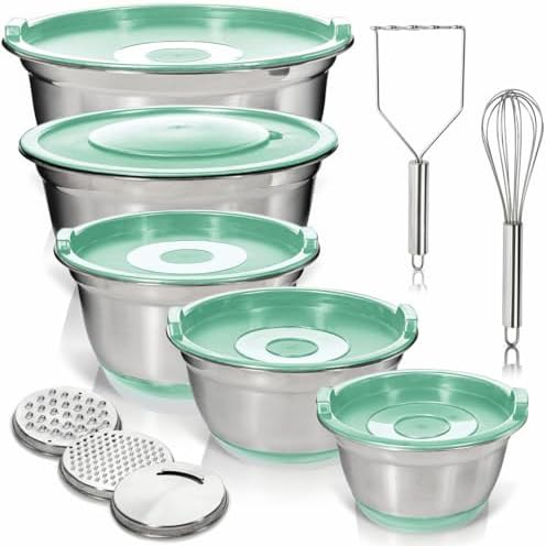 Airtight Lid Stainless Nesting Trio