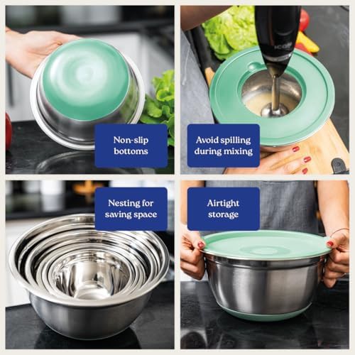 Airtight Lid Stainless Nesting Trio — photo 3