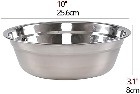 Four Piece Stainless Steel Metal Serving Bowls — photo 2