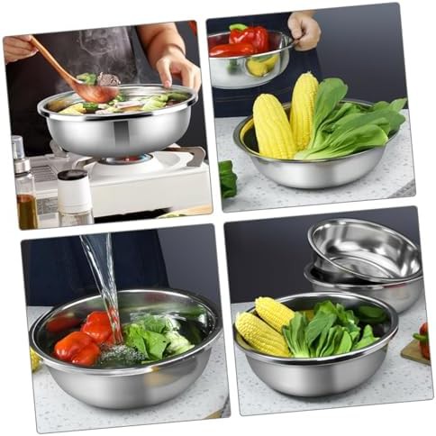 Large stainless steel vegetable washing basins — photo 3