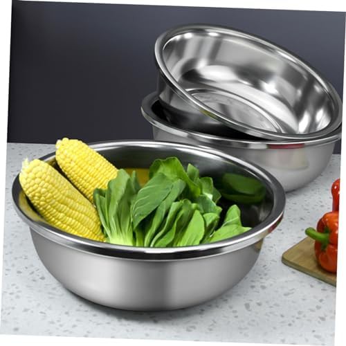 Large stainless steel vegetable washing basins — photo 5
