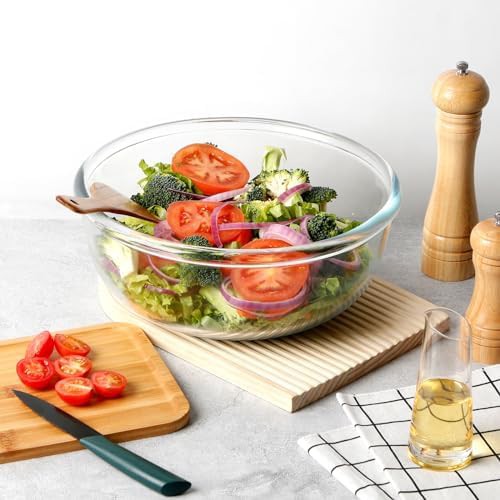 Large Glass Salad and Mixing Bowl — photo 4