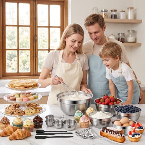 Nesting metal twenty five piece utensil set — photo 3