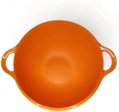 Bright orange mega mixing bowl 10L — photo 3