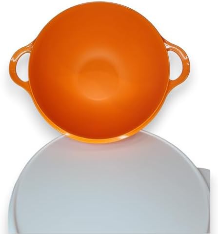 Bright orange mega mixing bowl 10L — photo 4