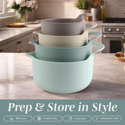 Ombre mint plastic pour spout mixing bowl — photo 3