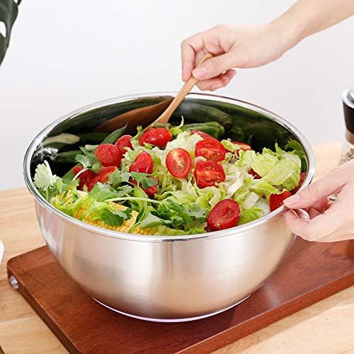 Large Five Quart Deep Stainless Steel Prep Bowl — photo 4