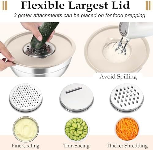 Six Piece Nesting Mixing and Salad Bowls — photo 3
