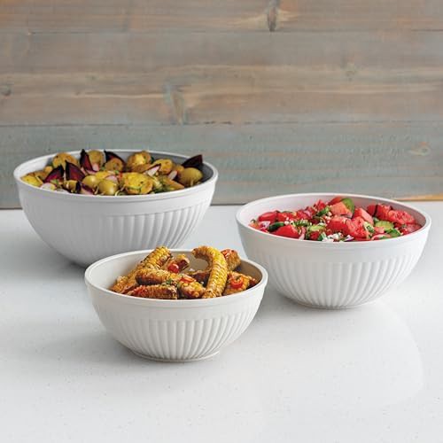 Glacier white plastic prep and serve set — photo 4