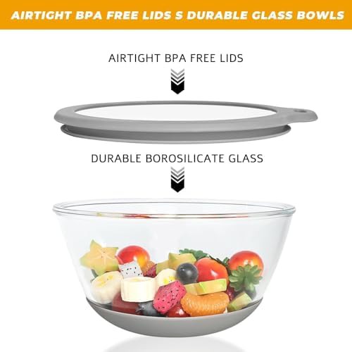 Heavy Duty Glass Nesting Bowl Set — photo 5