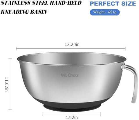 Extra Large Black Suction Mixing Bowl — photo 4