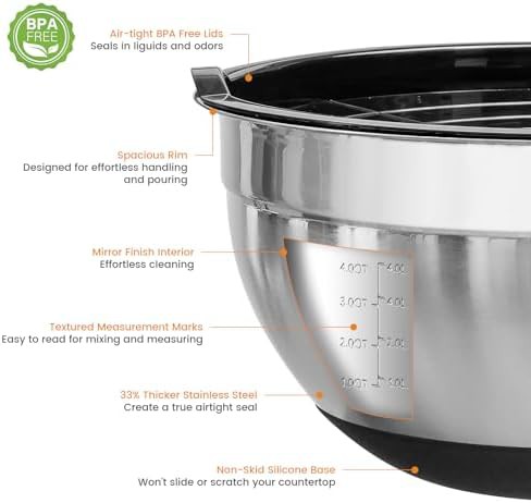 Thick metal bowls with grater attachments — photo 3