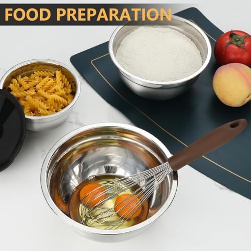 Seven piece stainless steel nesting bowl set — photo 5