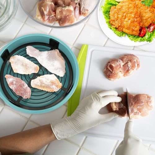 Silicone collapsible breading and shaker bowl — photo 3