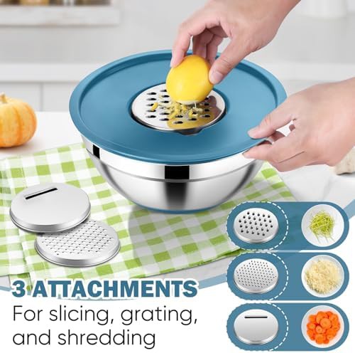 Blue twenty five piece grater attachment set — photo 3