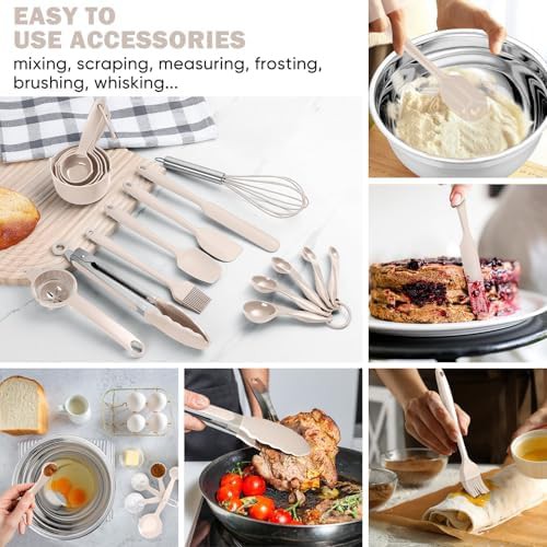 Khaki twenty five piece nesting prep set — photo 5