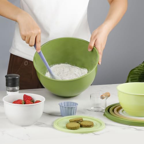 Five Piece Plastic Nesting Prep Bowls — photo 4