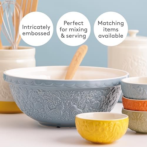 Home to Roost collection ceramic mixing bowl — photo 5