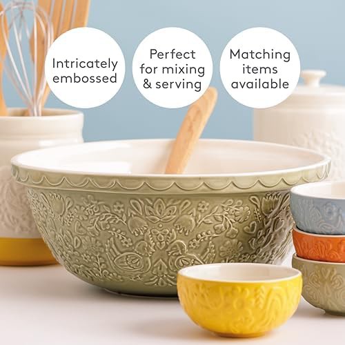 Home to Roost Embossed Earthenware Bowl — photo 5