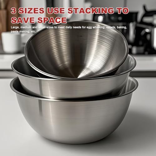 Large Nested Steel Bowls with Scale — photo 5