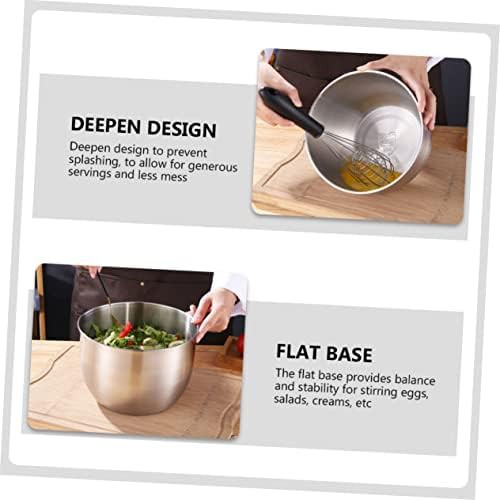 Stainless steel marinating bowl with cover — photo 4