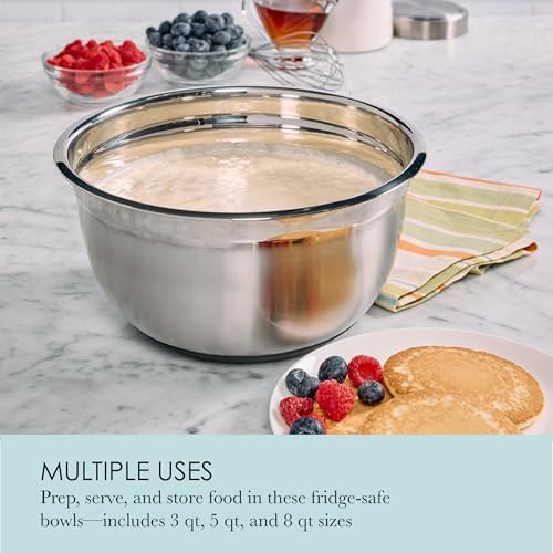 Rust resistant nesting stainless steel bowls — photo 4