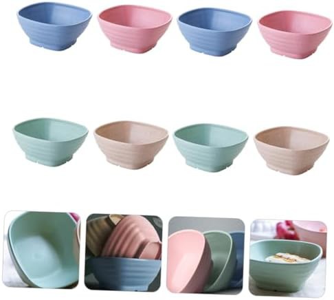Eight piece wheat straw soup bowl set — photo 5