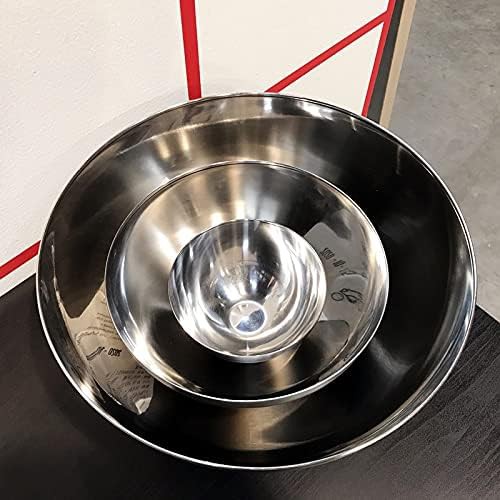Stainless Steel Pot Style Bowls with Markings — photo 3