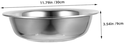 Thick Stainless Steel Serving and Washing Basin — photo 2