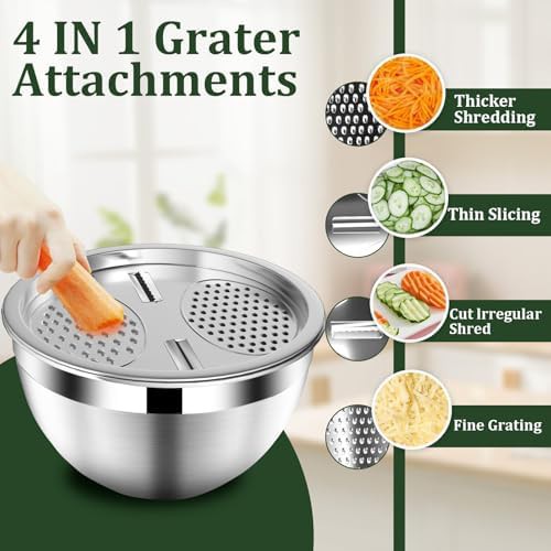 Black stainless steel sixteen piece bowl set — photo 5