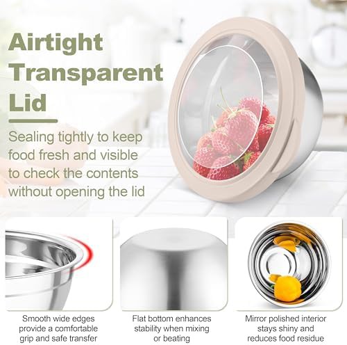 Freezer safe bowls with clear lids — photo 3