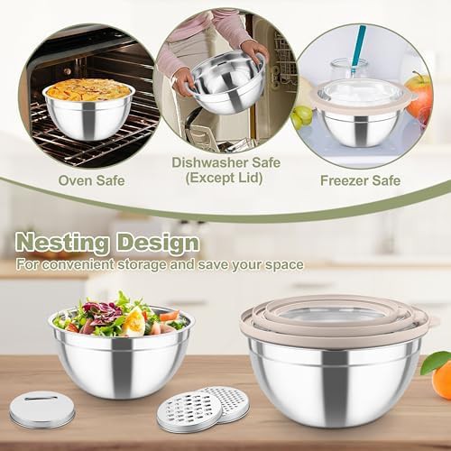 Freezer safe bowls with clear lids — photo 5
