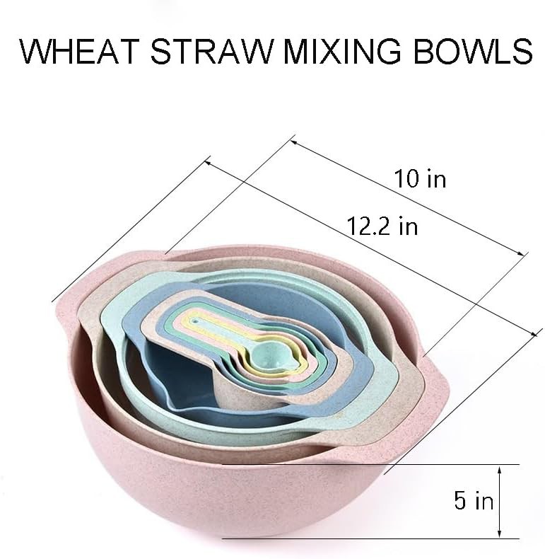Nesting Baking Bowls with Colander and Mesh — photo 3