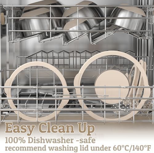 Khaki Stainless Steel Nesting Bowl Set — photo 3