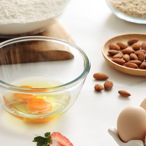 Glass nesting cooking and baking bowl set — photo 5