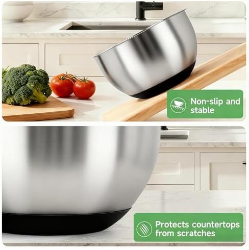 Black stainless steel bowls with airtight lids — photo 5