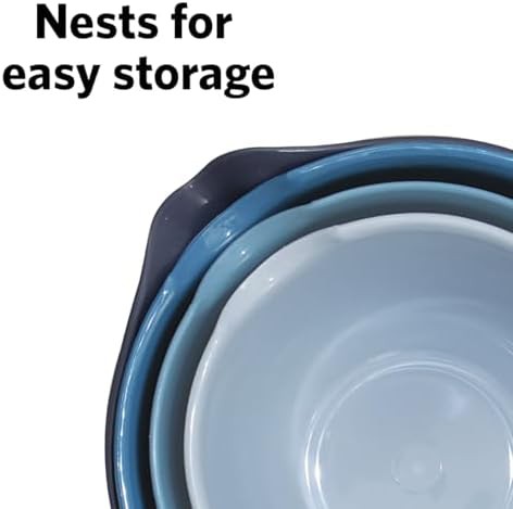 Glad blue four piece nesting set — photo 4