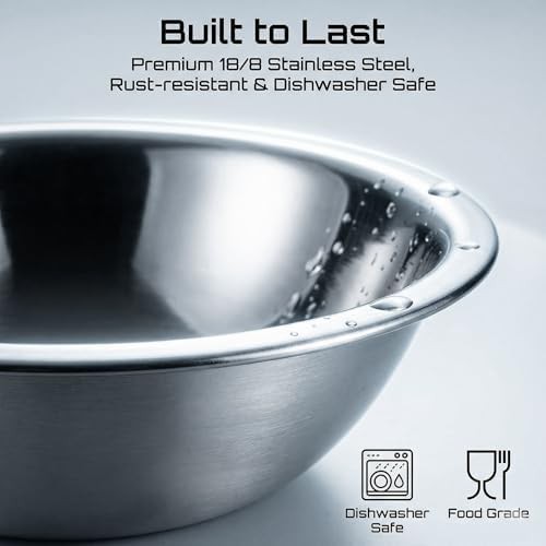 Small stainless steel flat base bowls — photo 4