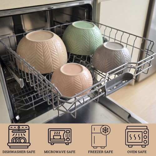 Colorful ceramic nesting four piece set — photo 4