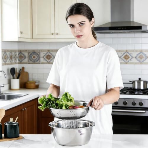 Stackable Mixing Bowls with Grater Attachments — photo 5