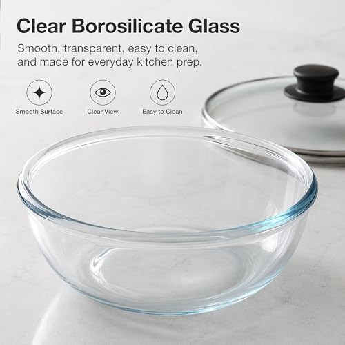 Large borosilicate glass sourdough proofing bowl — photo 5