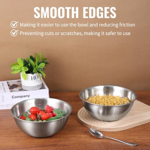 Twelve Piece Graduated Stainless Steel Bowls — photo 4