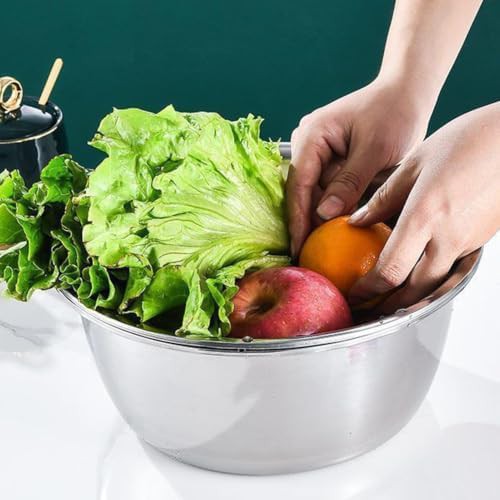 Stainless Steel Prep Mixing Bowls with Handle — photo 3
